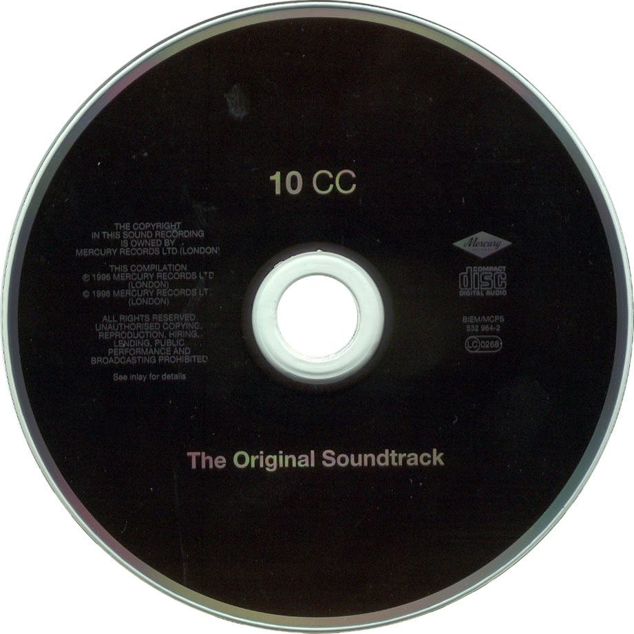 10cc The Original Soundtrack (1996) : CD | CD Covers | Cover Century ...